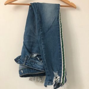 Zara mid waisted skinny jeans